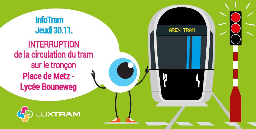 2303.11.30 INFO TRAM INTERRUPTION TRAM