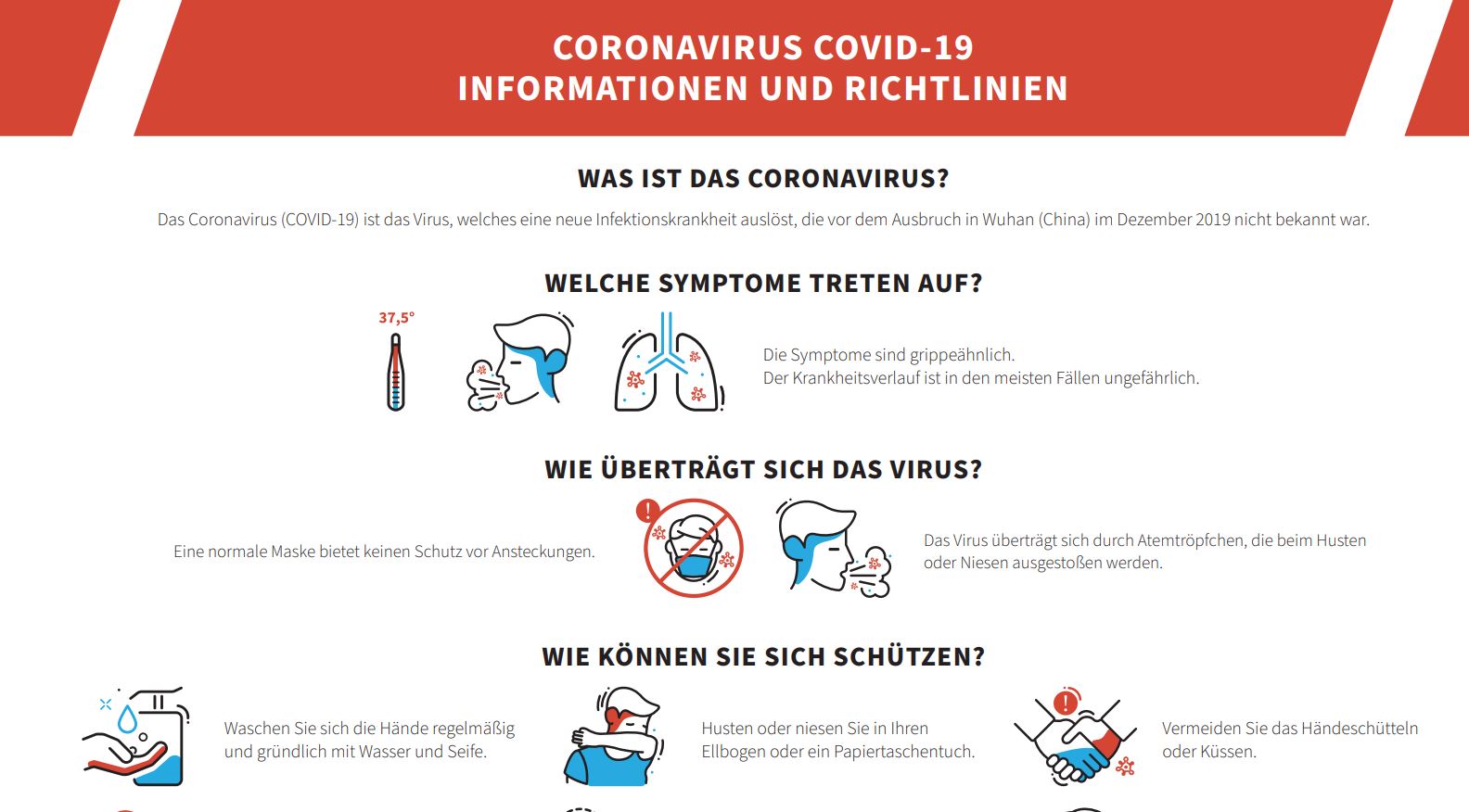 Capture D coronavirus richtlinien