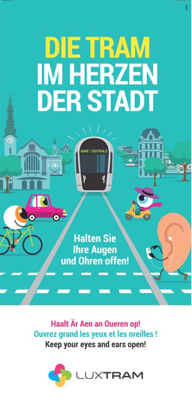 Die Tram im Herzen der Stadt