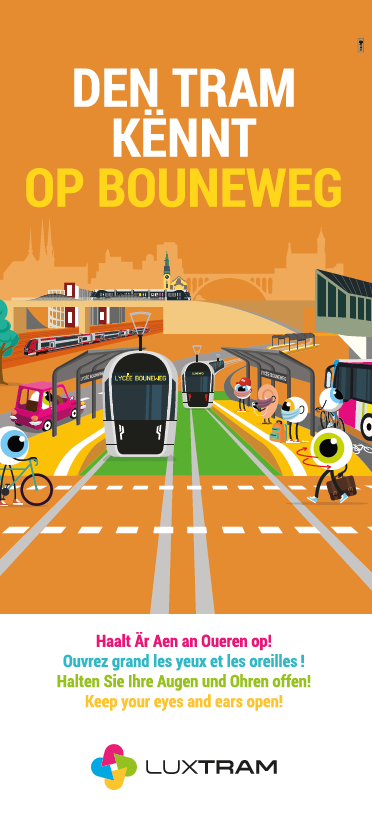 den tram kennt op bouneweg