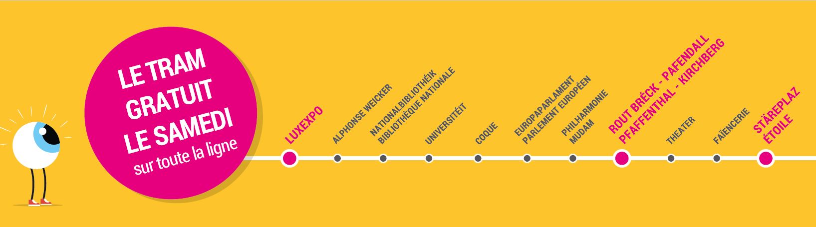 le tram grauit le samedi