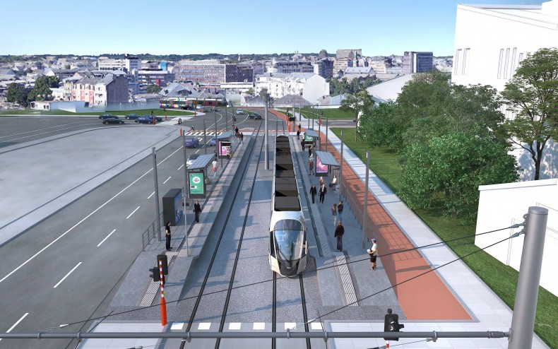 ©Administration des ponts et chaussées - Tronçon C - Image de synthèse (7)